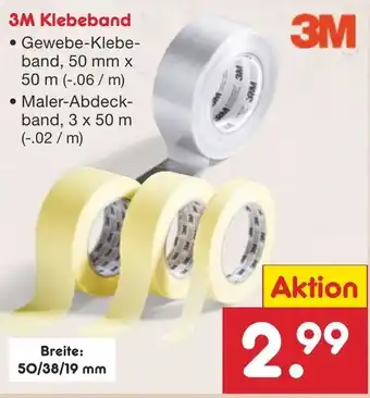 Netto Marken-Discount 3M Klebeband Angebot