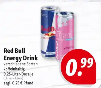 Nah & Frisch Red Bull Energy Drink Angebot