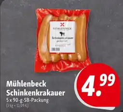 Nah & Frisch Mühlenbeck Schinkenkrakauer Angebot