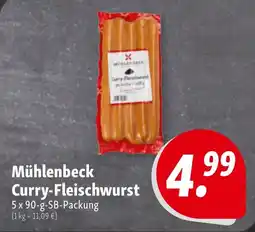 Nah & Frisch Mühlenbeck Curry-Fleischwurst Angebot