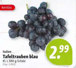 Nah & Frisch Tafeltrauben blau Angebot