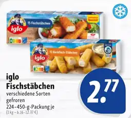Nah & Frisch iglo Fischstäbchen Angebot