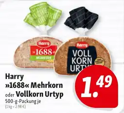 Nah & Frisch Harry »1688« Mehrkorn oder Vollkorn Urtyp Angebot