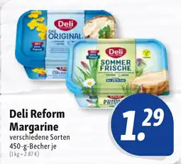 Nah & Frisch Deli Reform Margarine Angebot