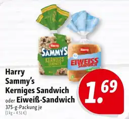 Nah & Frisch Harry Sammy's Kerniges Sandwich oder Eiweiß-Sandwich Angebot