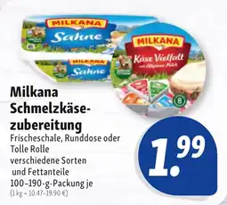 Nah & Frisch Milkana Schmelzkäse-zubereitung Angebot