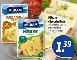Nah & Frisch Milram Käsescheiben Angebot