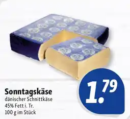 Nah & Frisch Sonntagskäse dänischer Schnittkäse Angebot