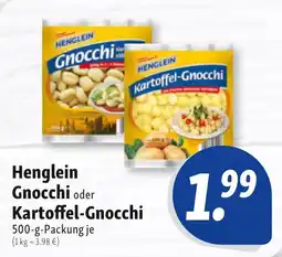 Nah & Frisch Henglein Gnocchi oder Kartoffel-Gnocchi Angebot