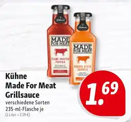 Nah & Frisch Kühne Made For Meat Grillsauce Angebot