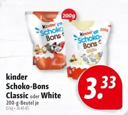Nah & Frisch kinder Schoko-Bons Classic oder White Angebot