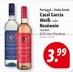 Nah & Frisch Casal Garcia Weiß- oder Roséwein Angebot