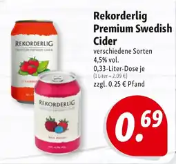Nah & Frisch Rekorderlig Premium Swedish Cider Angebot