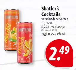 Nah & Frisch Shatler's Cocktails Angebot