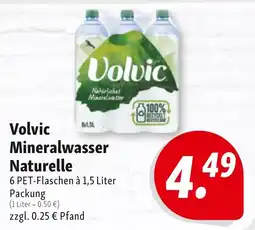 Nah & Frisch Volvic Mineralwasser Naturelle Angebot