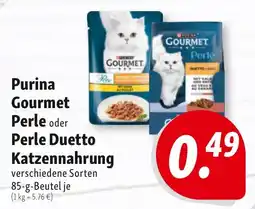 Nah & Frisch Purina Gourmet Perle Katzenfutter Angebot