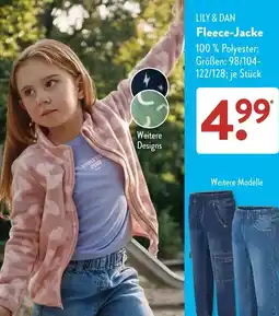 Aldi Süd LILY & DAN Fleece-Jacke Angebot