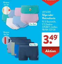 Aldi Süd LILY & DAN Slips oder Retroshorts Angebot