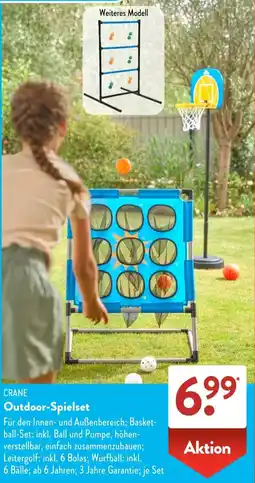 Aldi Süd CRANE Outdoor-Spielset Angebot