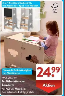 Aldi Süd HOME CREATION Multifunktionaler Lernturm Angebot