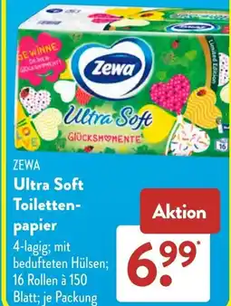 Aldi Süd ZEWA Ultra Soft Toilettenpapier Angebot