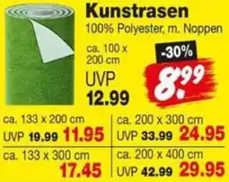 Repo Markt Kunstrasen Angebot