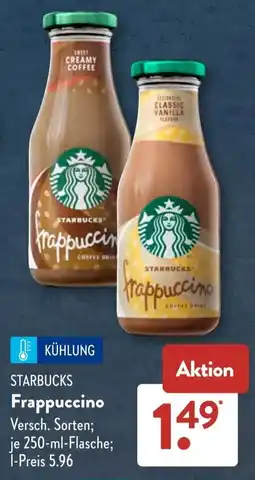 Aldi Süd STARBUCKS Frappuccino Angebot