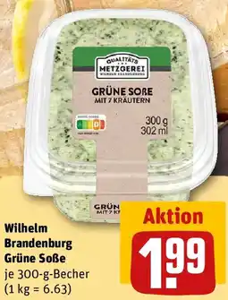 REWE Wilhelm Brandenburg Grüne Soße Angebot