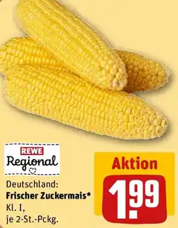 REWE Frischer Zuckermais Angebot