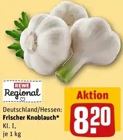 REWE Frischer Knoblauch Angebot
