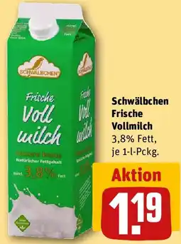 REWE Schwälbchen Frische Vollmilch Angebot