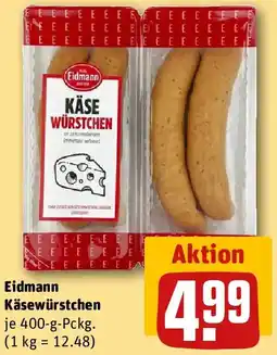 REWE Eidmann Käsewürstchen Angebot