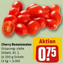 REWE Cherry Romatomaten Angebot