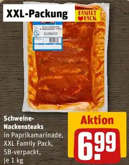 REWE Schweine Nackensteaks Angebot