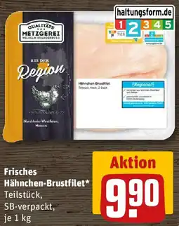 REWE Frisches Hähnchen-Brustfilet Angebot