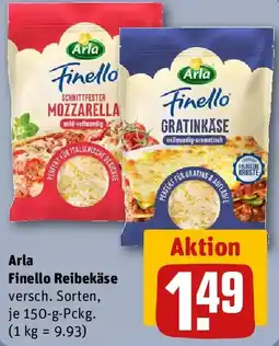 REWE Arla Finello Reibekäse Angebot