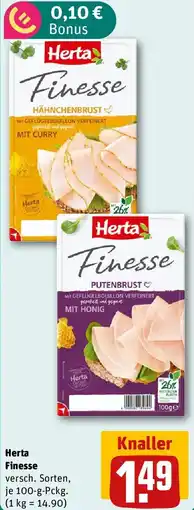 REWE Herta Finesse Angebot