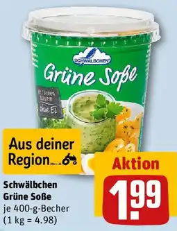 REWE Schwälbchen Grüne Soße Angebot