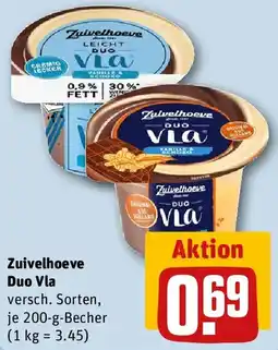 REWE Zuivelhoeve Duo Vla Angebot