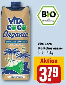 REWE Vita Coco Bio Kokoswasser Angebot