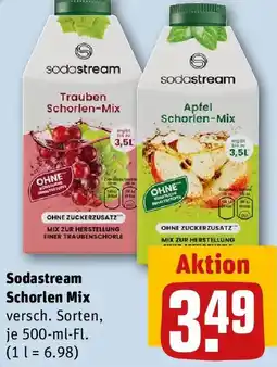 REWE Sodastream Schorlen Mix Angebot