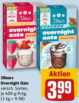 REWE 3 Bears Overnight Oats Angebot