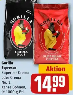 REWE Gorilla Espresso Angebot