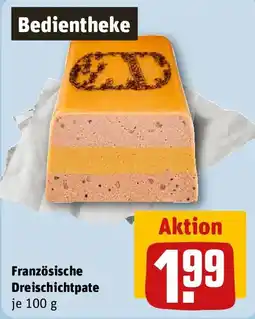 REWE Französische Dreischichtpate Angebot
