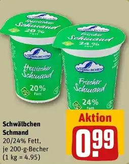 REWE Schwälbchen Schmand Angebot