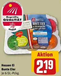 REWE Hessen Ei Bunte Eier Angebot
