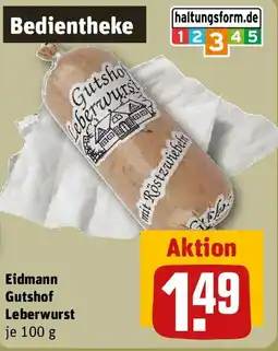 REWE Eidmann Gutshof Leberwurst Angebot