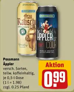 REWE Possmann Äppler Angebot