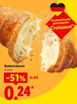 Lidl Buttercroissant Angebot