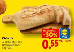 Lidl Ciabatta Angebot